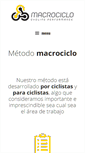 Mobile Screenshot of macrociclo.com